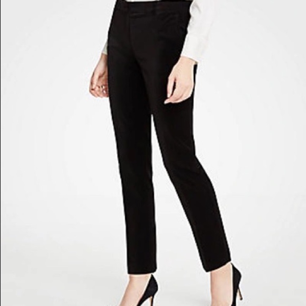 Anna Taylor - Black Velvet Pants - 8P